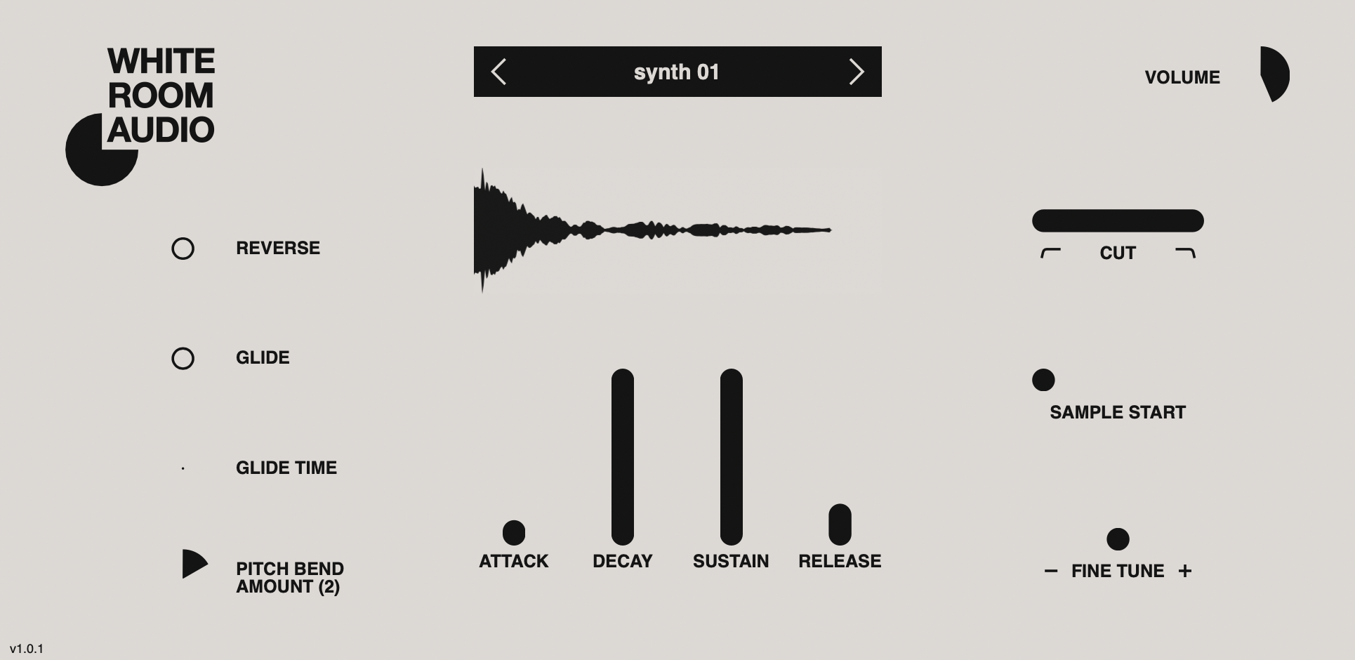 Essentials synthesizer plugin interface
